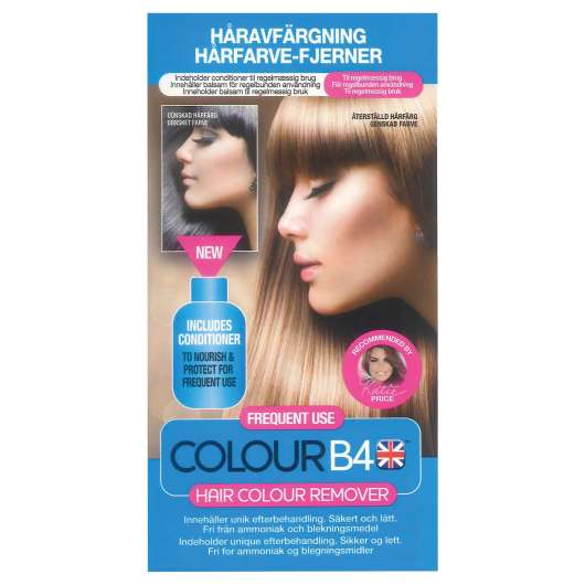 ColourB4 Haircolour Remover Frequent Use