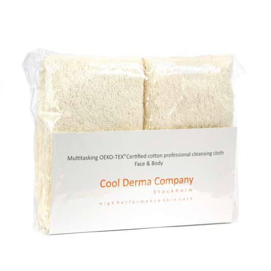 Cool Derma Skin Fitness organic wash cloth