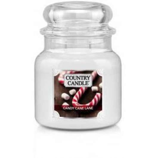 Country Candle Candy Cane Lane Scented Candle Medium 453 g