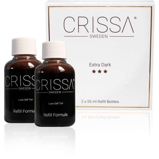 Crissa Sweden Get Tan Self Tanning Refill Extra Dark Tan