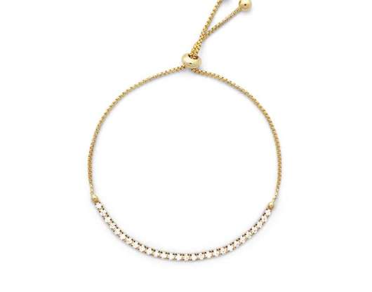 CU Jewellery Cubic Slider Bracelet Gold