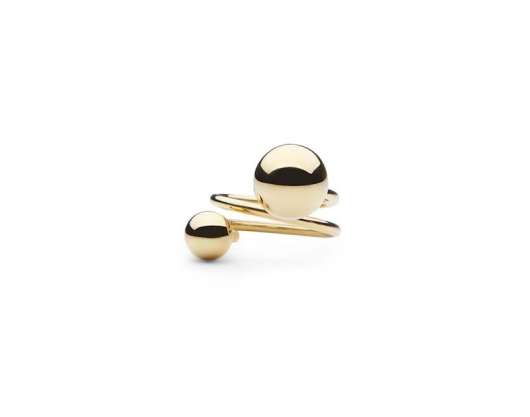 CU Jewellery - Globe Big Ring Gold
