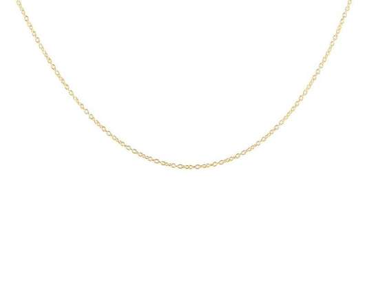 CU Jewellery - Letters Anchor Necklace Gold