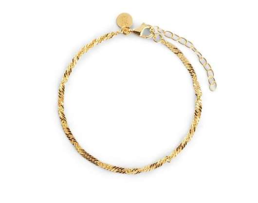 CU Jewellery - Letters Singapore Bracelet Gold
