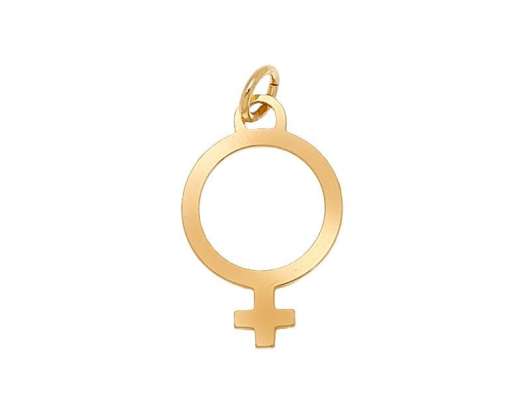 CU Jewellery - Letters Venus Big Gold