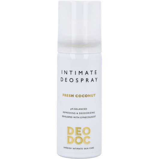 DeoDoc Fresh Coconut Intimate Deospray 0% Aluminium Salt 50 ml