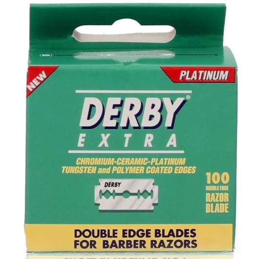 Derby Extra Double Edge Razor Blades 100-Pack 100 st