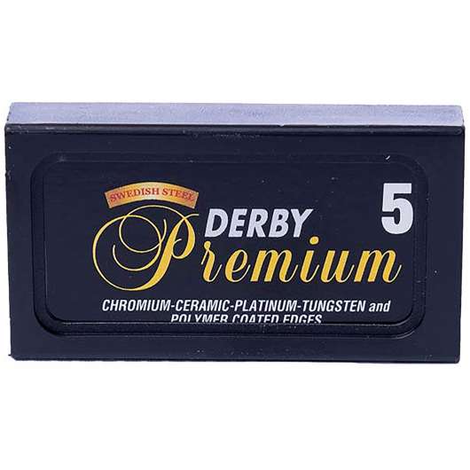 Derby Premium Double Edge Razor Blades 5-Pack 5 st