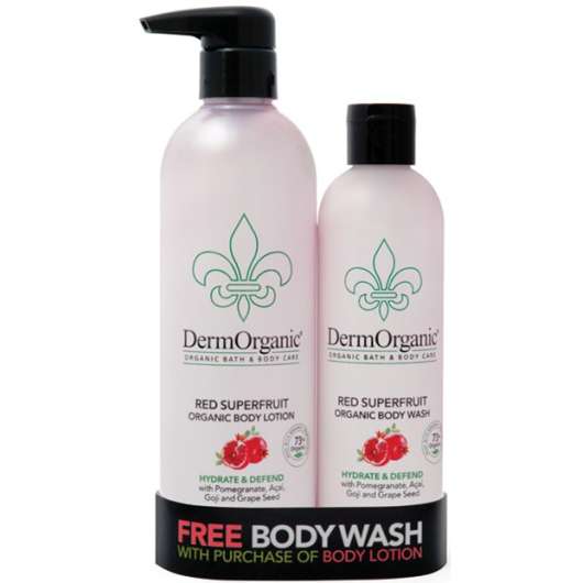 DermOrganic Bath & Body Duo Pack Red Superfruits