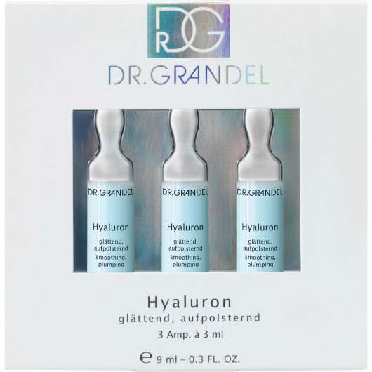 Dr. Grandel Ampoule Concentrates Hyaluron Smoothing & Plumping 3x3 ml