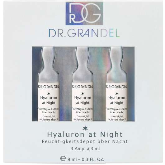 Dr. Grandel Ampoules Concentrates Hyaluron at Night Moisturizing & Nou