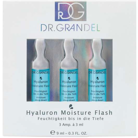Dr. Grandel Ampoules Concentrates Hyaluron Moisture Flash Radiant Comp