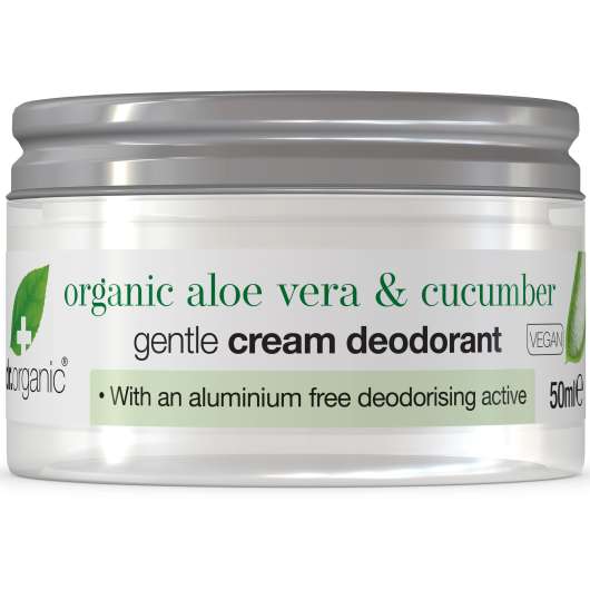 Dr. Organic Aloe Vera & Cucumber Cream Deodorant 50 ml