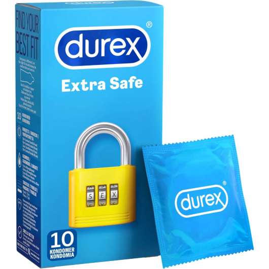 Durex Extra Safe Condoms 10 pcs