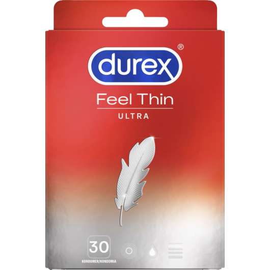 Durex Feel Thin Ultra Big Pack 30 st