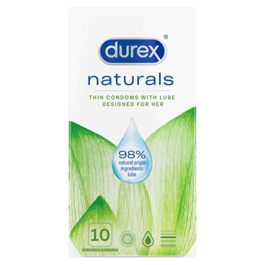 Durex Naturals Kondom 10 st
