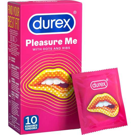 Durex Pleasure Me Condoms 10 pcs