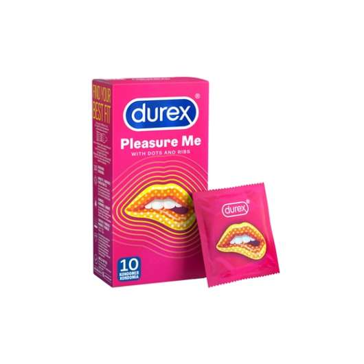Durex Pleasure Me kondomer 10 st