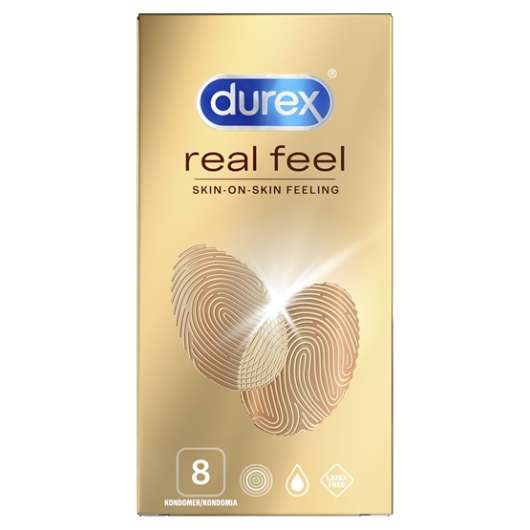 Durex Real Feel kondom 8 st