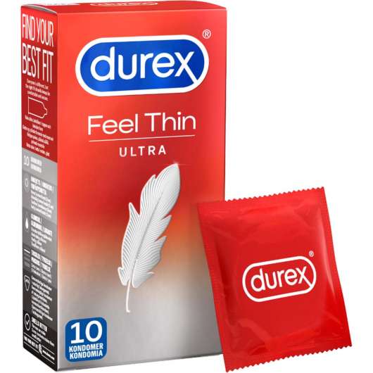 Durex Ultra Thin Condoms 10 pcs