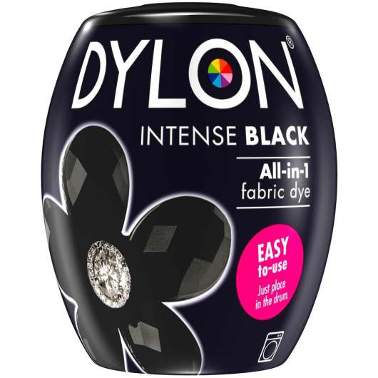 Dylon all-in-1 textilfärg  12 Intense Black