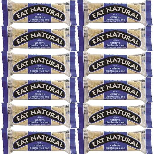 Eat Natural Cashew & Blueberry 12 x 45g