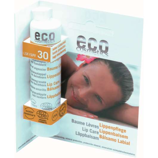 Eco Cosmetics Sol läppbalsam 30 Spf 4 g