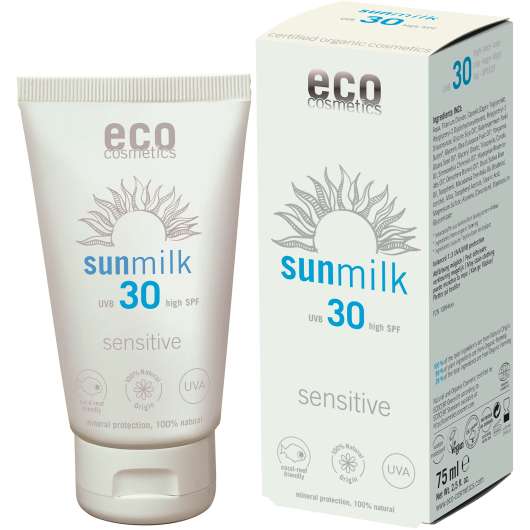 Eco Cosmetics Sun Milk Spf 30 Sensitive 75 ml