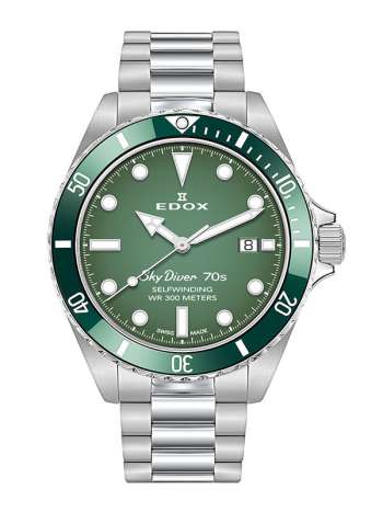 EDOX SkyDiver 70´S Date Automatic 80115-3VM-VDN
