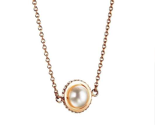 Efva Attling Day Pearl & Stars Necklace Gold