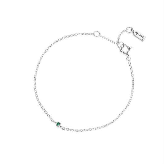 Efva Attling - Micro Blink Bracelet - Green Emerald