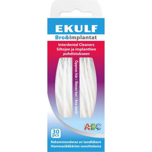 EKULF Interdental Floss For Dental Bridge Implants