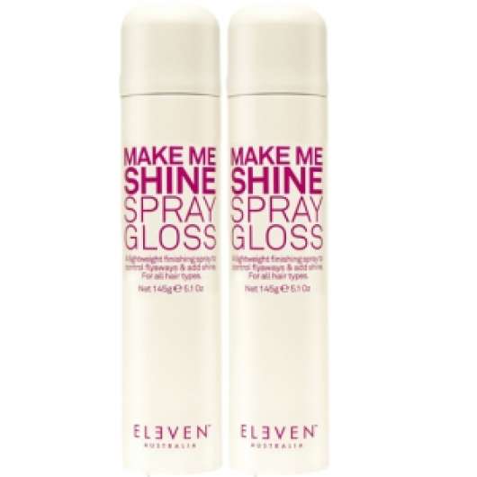 Eleven Australia Make Me Shine Spray Gloss Duo 2x205ml
