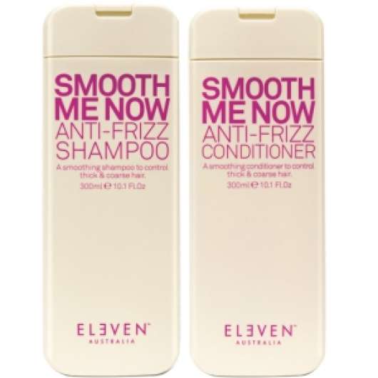 Eleven Australia Smooth Me Now Anti Frizz Shampoo 300ml & Conditio