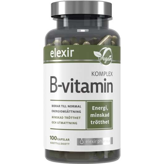 Elexir Pharma B Vitamin Komplex 100 st