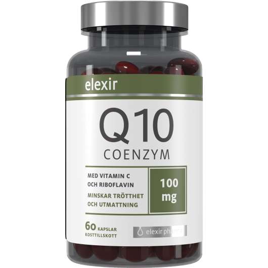 Elexir Pharma Coenzyme Q10 100mg 60 st