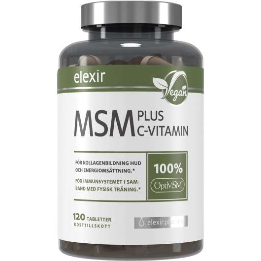 Elexir Pharma MSM plus C Vitamin 120 st