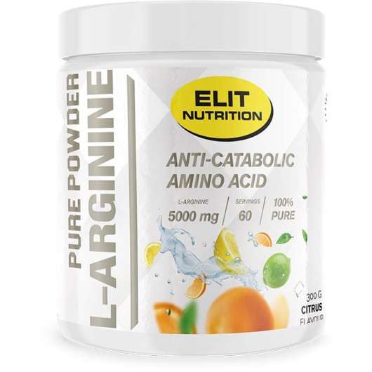 Elit Nutrition ELIT 100% Pure L-arginine Citrus 300 g