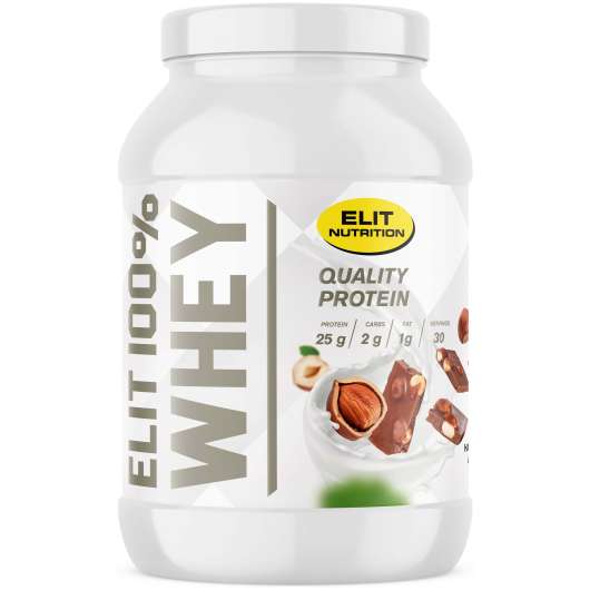 Elit Nutrition ELIT 100% Whey Isolate Hazelnuut & Nougat 900 g