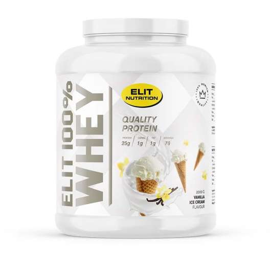 Elit Nutrition ELIT 100% Whey Isolate Vanilla Ice Cream 2000 g
