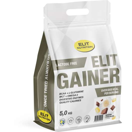 Elit Nutrition ELIT Gainer - lactose free Banana Chocolate 5000 g