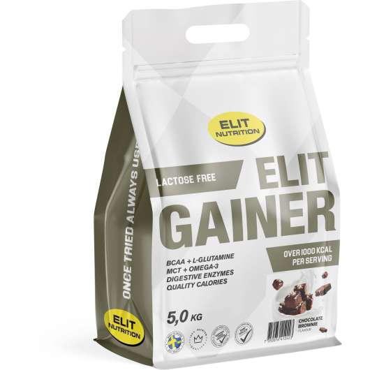 Elit Nutrition ELIT Gainer - lactose free Chocolate Brownie 5000 g