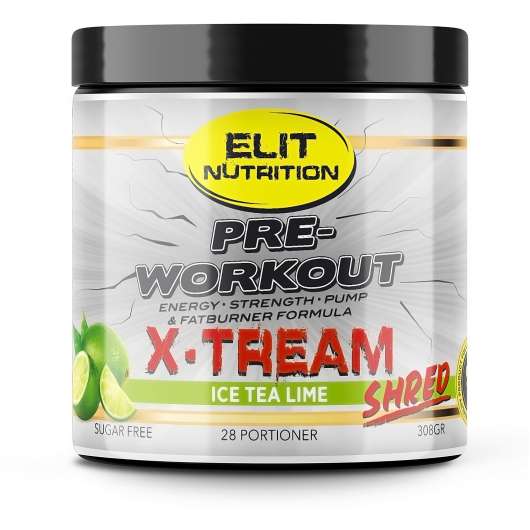 Elit Nutrition X-tream - Shred Ice Tea Lime 308 g