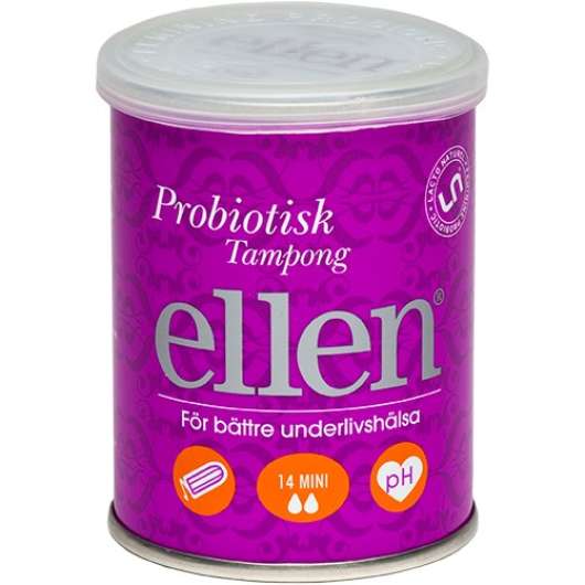 Ellen Probiotisk Tampong Mini S