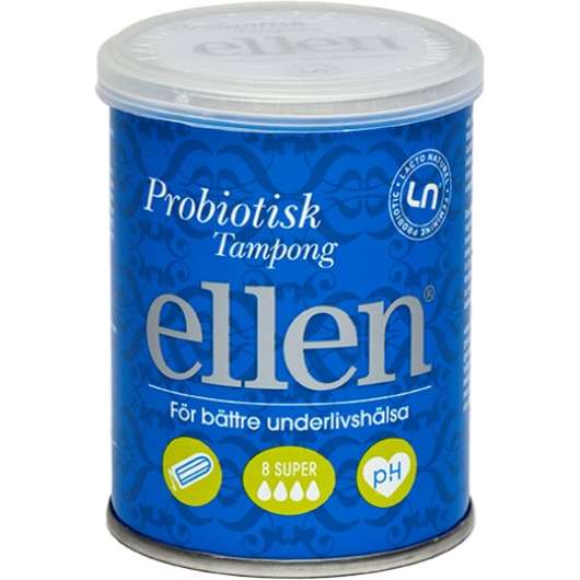 Ellen Probiotisk Tampong Super L