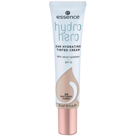 essence Hydro Hero 24H Hydrating Tinted Cream 05 Natural Ivory