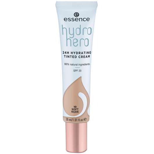essence Hydro Hero 24H Hydrating Tinted Cream 10 Soft Nude