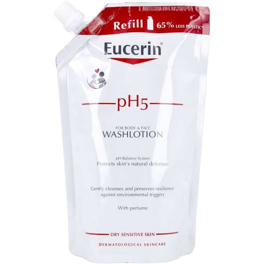 Eucerin pH5 Washlotion Refill Parfymerad 400 ml