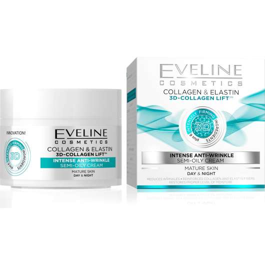 Eveline Cosmetics 3d-Collagen Lift Intense Anti-Wrinkle Day&Night Crea