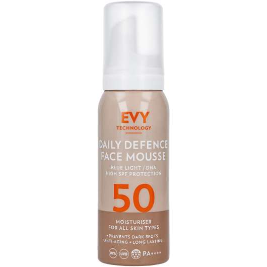 EVY Daily Defense Face Mousse SPF50 75 ml